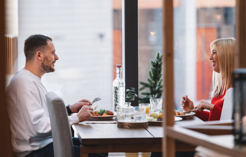 Nova Skyland Hotel and restaurant in Rovaniemi Lapland, Nordic cuisine with a modern touch