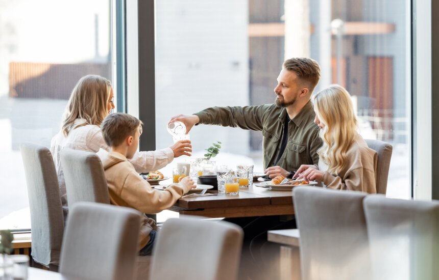 Nova Skyland Hotel and restaurant in Rovaniemi Lapland, Nordic cuisine with a modern touch