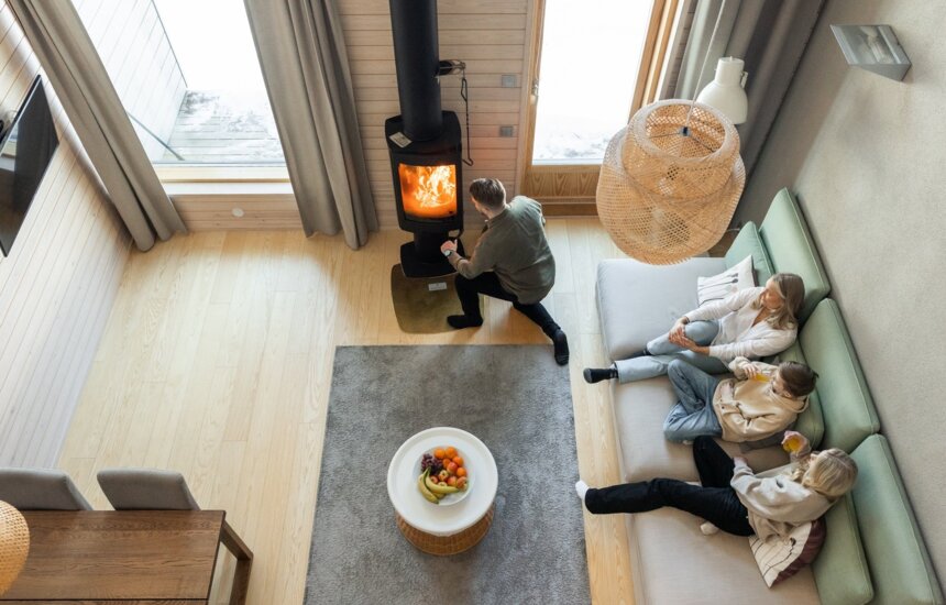 Perhe Nordic Cottage -mökissä