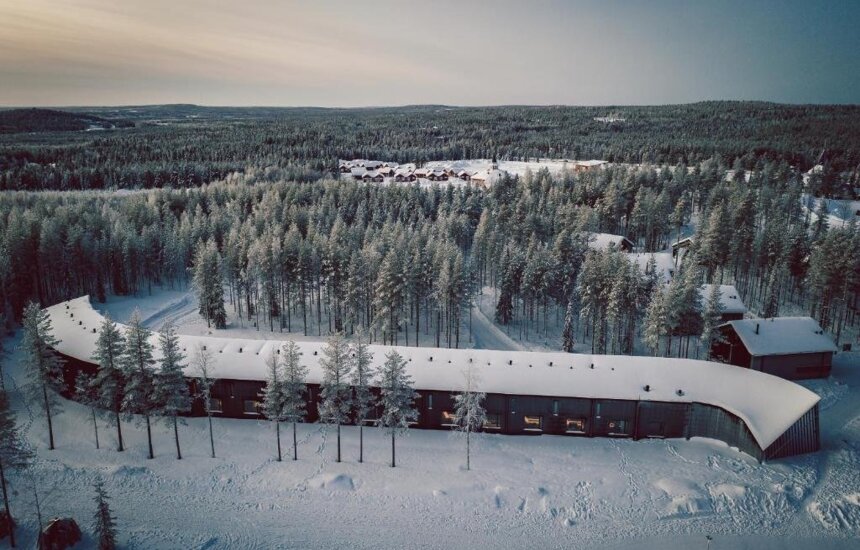 Nova Skyland Hotelli talvella