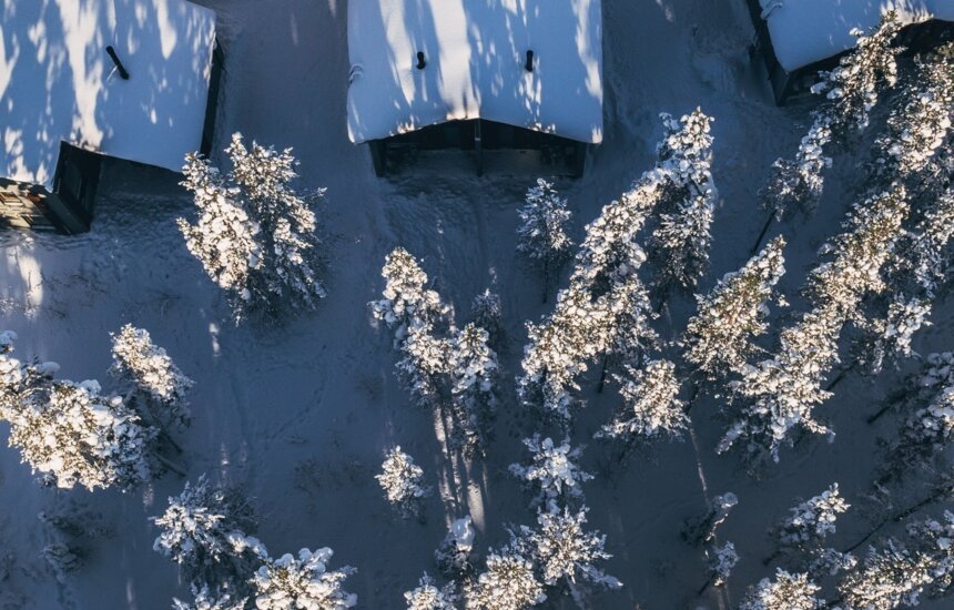 Nova Skyland Hotelli talvella