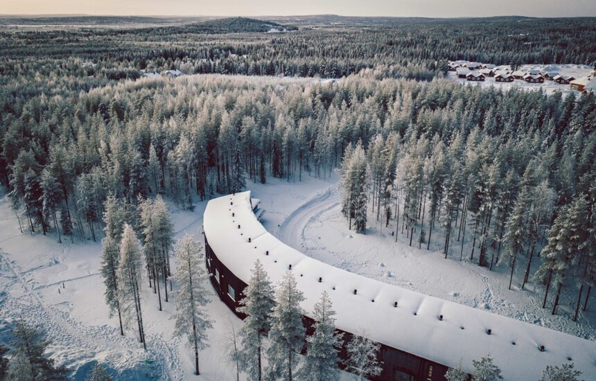 Nova Skyland Hotelli talvella