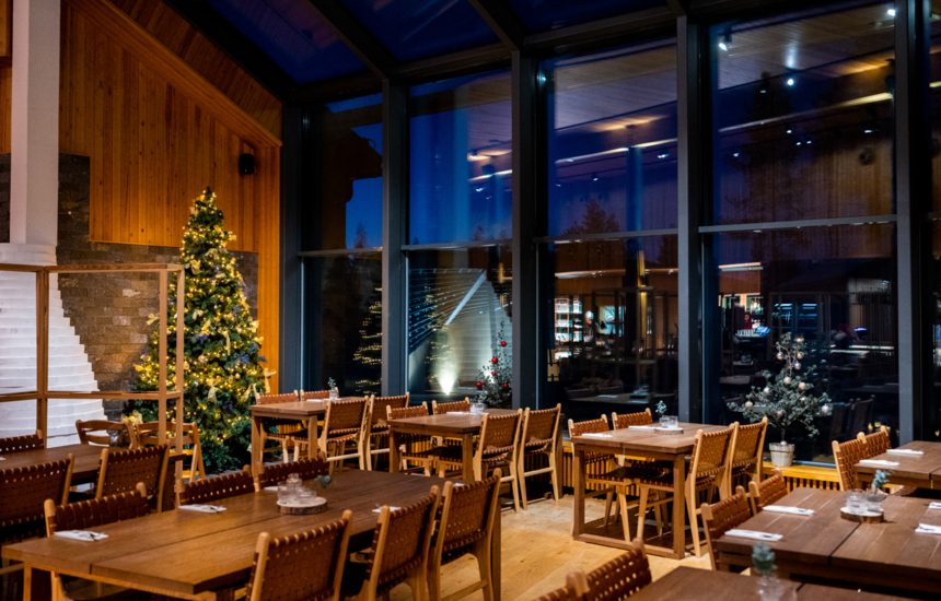 Nova Skyland Hotel and restaurant in Rovaniemi Lapland, Nordic cuisine with a modern touch