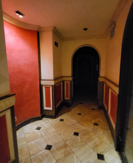 Strefa hotelowa Spa & Wellness korytarz