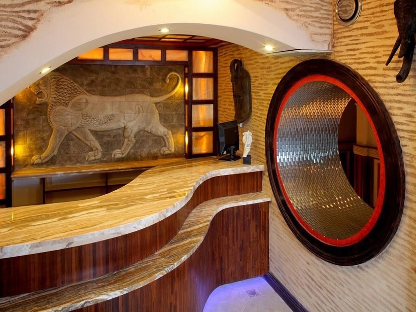 Recepcja strefy SPA Oficerskiego Yacht Clubu