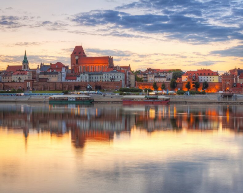 bankiety toruń - piękna panorama