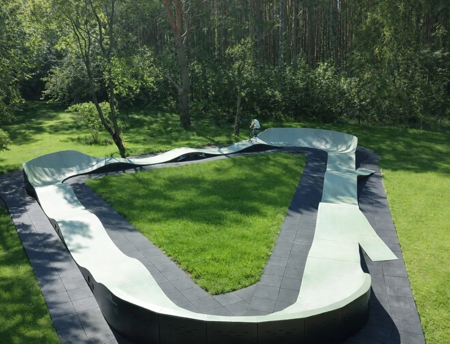 Pumptrack im Rosevia Resport & SPA