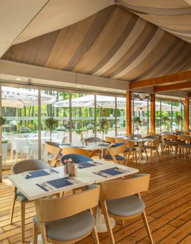 interior of Restaurant Natura in Jastrzębia Góra