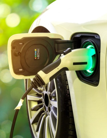 electric car charging station