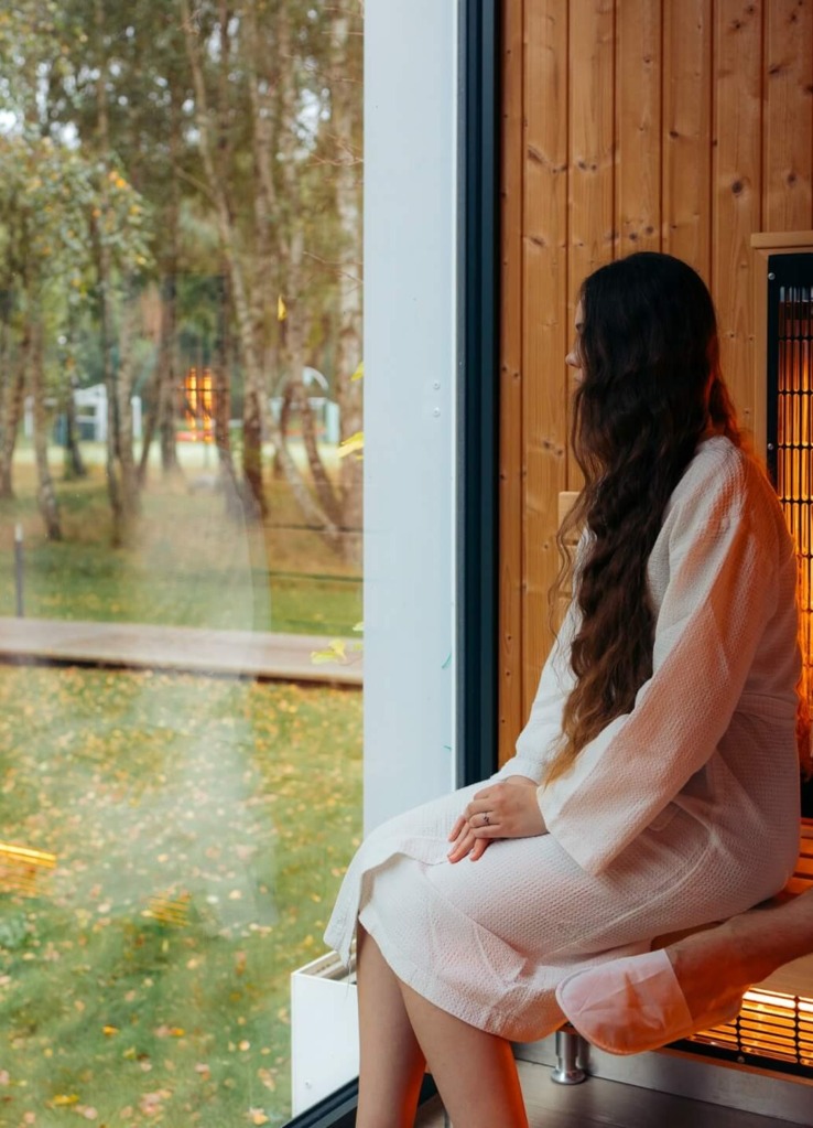 Woman in the Sauna