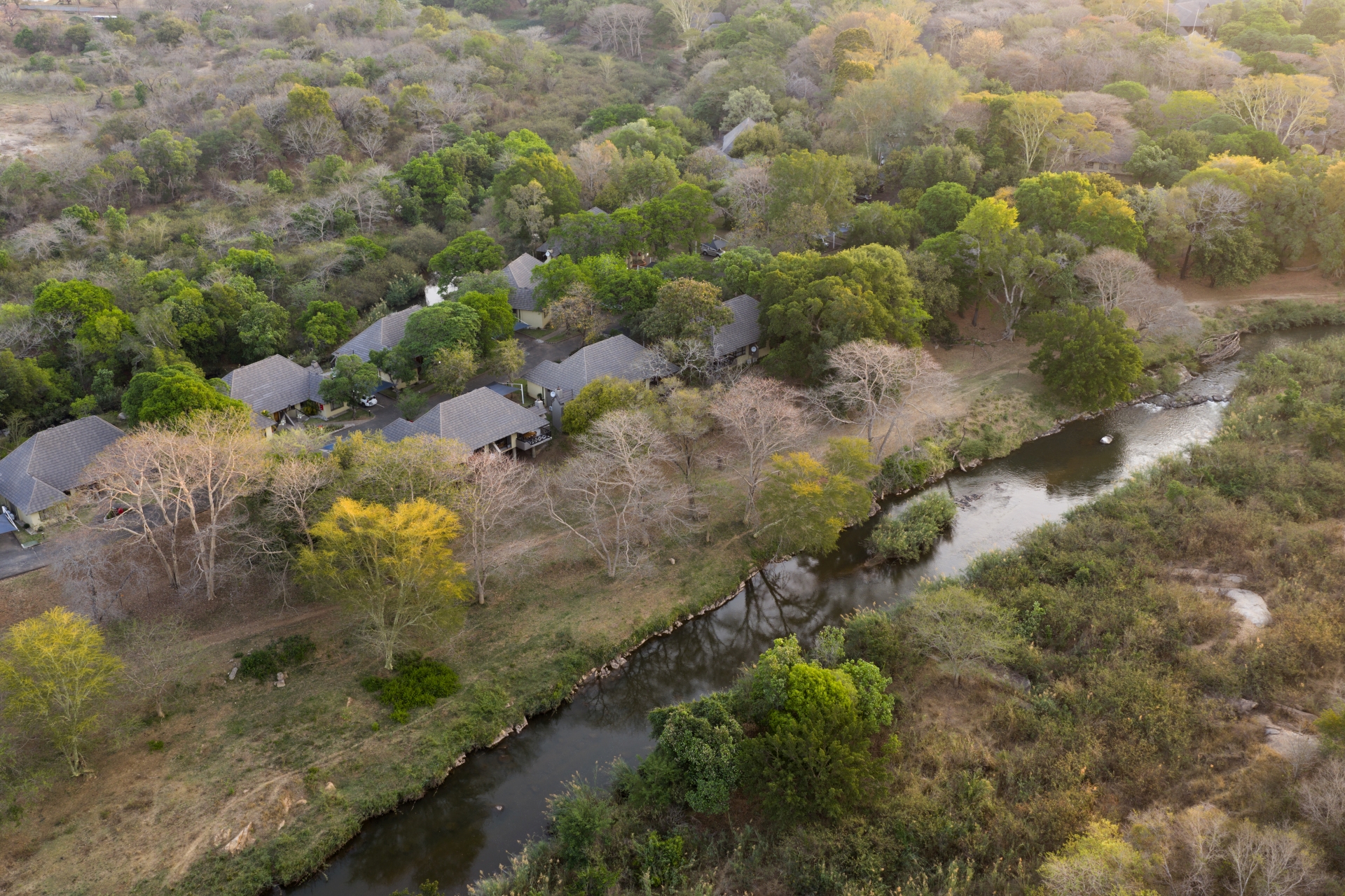 Sabie River setting at Sanbonani Resort in Hazyview
