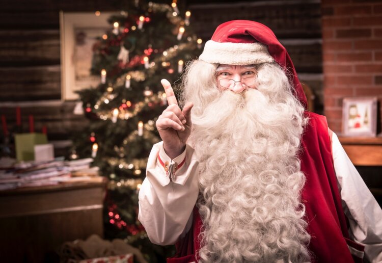 Santa Claus can be met every day