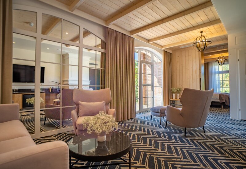 eleganckie hotelowe wnętrza