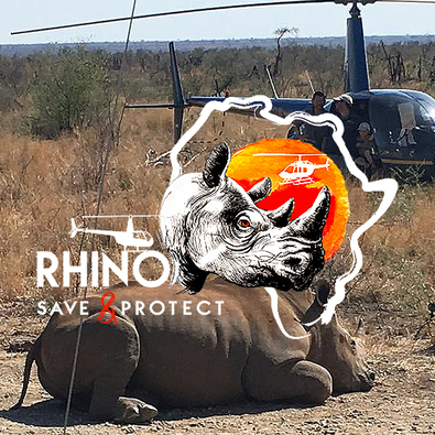 Rhino Save & Protect Logo