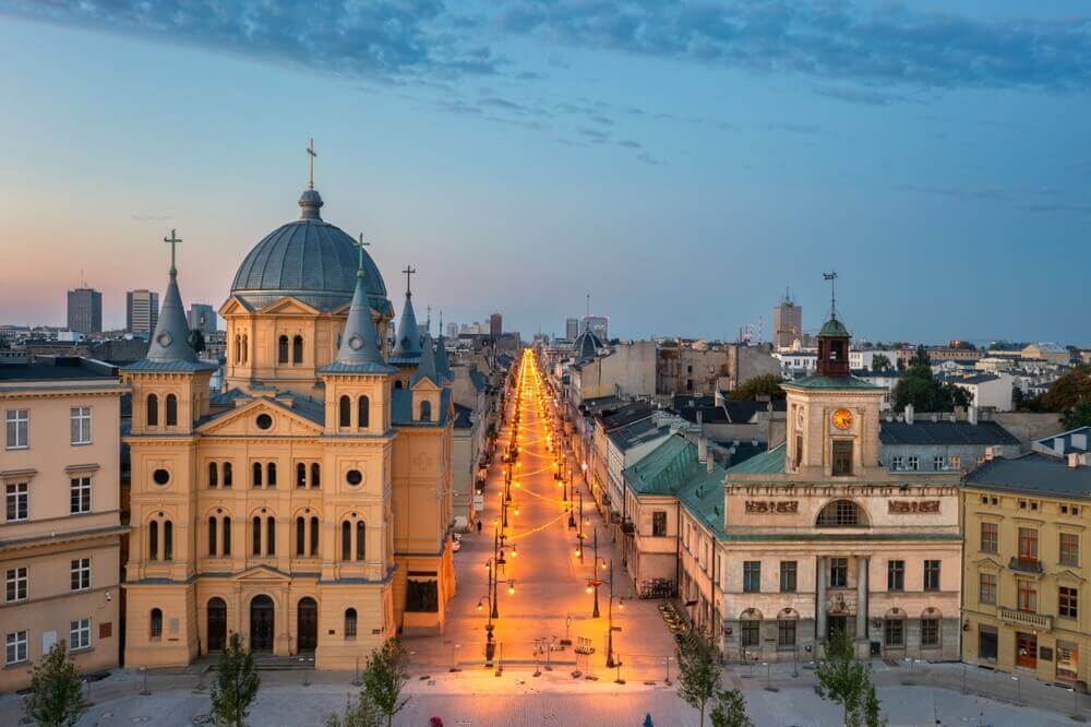 centrum łodzi