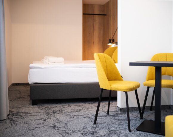 Apartmán s balkonem v srdci Zakopaného, pohled do interiéru