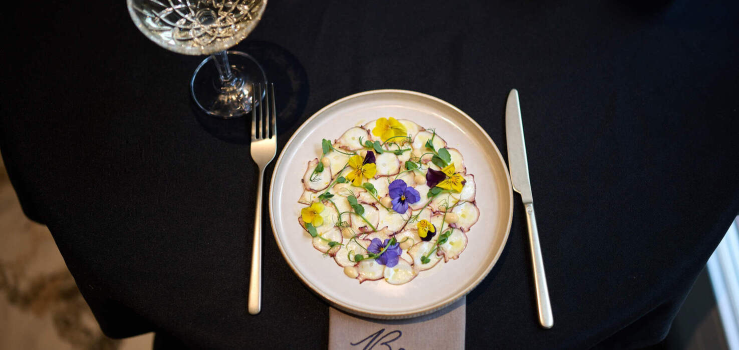 Najlepsza restauracja włoska w krakowie - bona, zdjęcie z kolacji degustacyjnej